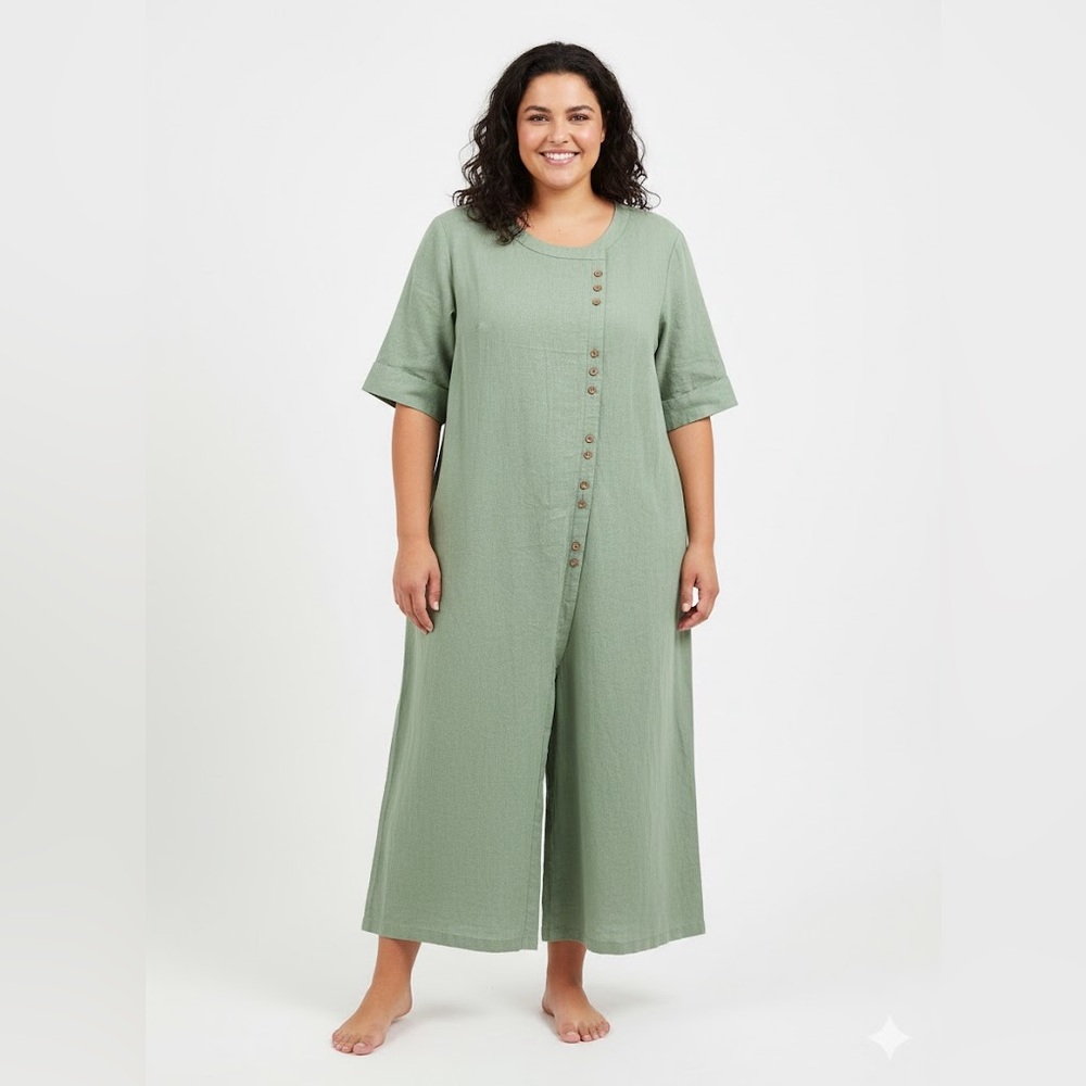 Women's Green Jumpsuit